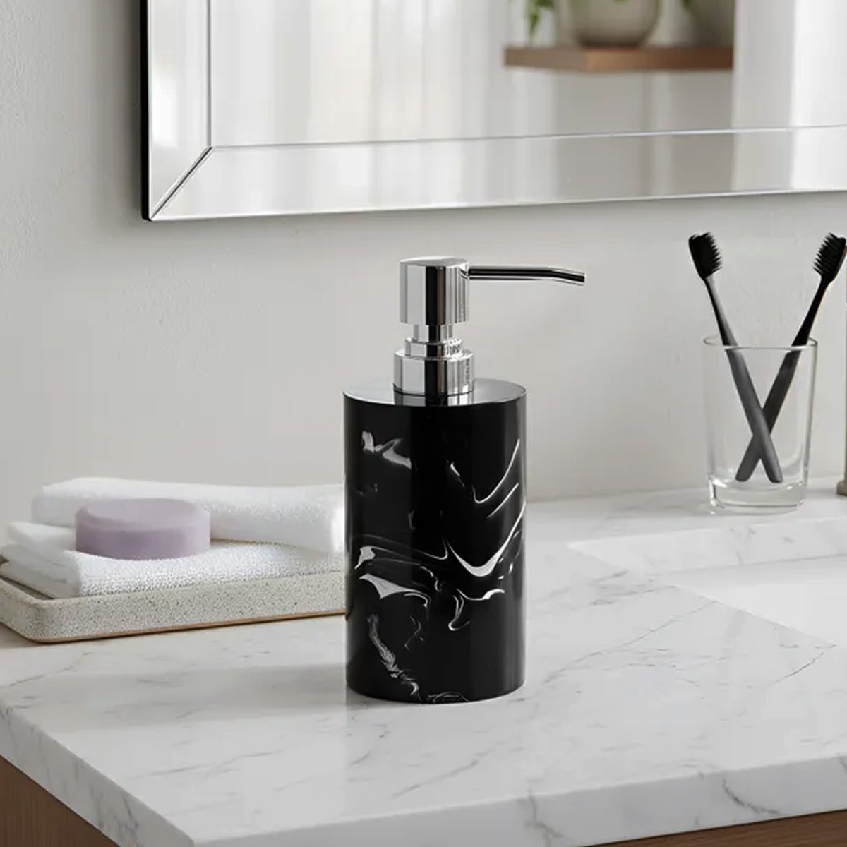 DISPENSER RESINA MÁRMOL NEGRO MARQUINA