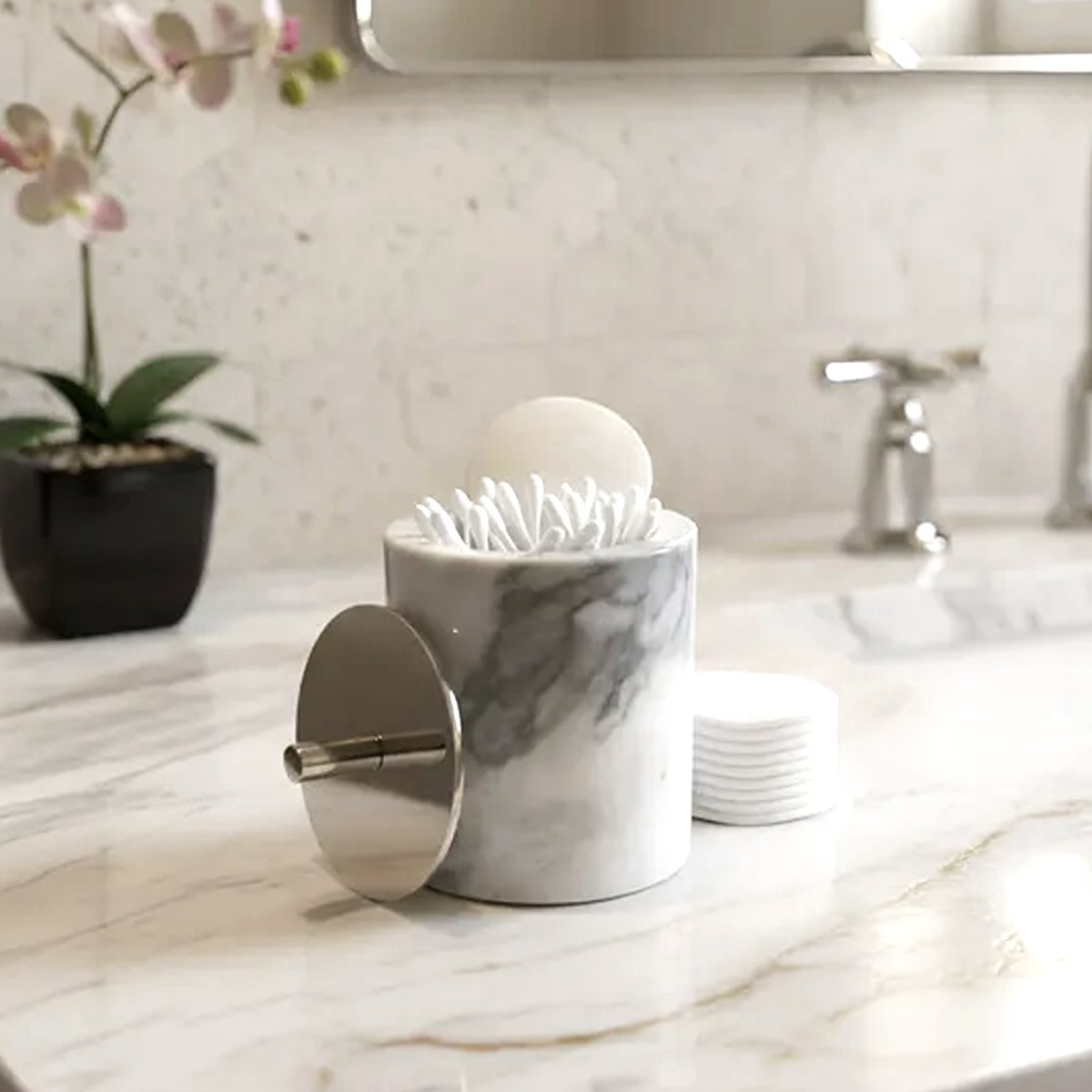 ALGODONERA DE MÁRMOL CARRARA NATURAL